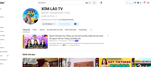 Xom Lao TV- ស្ពានតភ្ជាប់ទំនាក់ទំនងមិត្តភាពតាមរយៈវេទិកាឌីជីថល