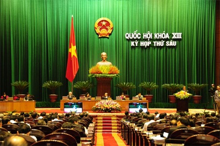 Kỳ họp thứ 6, Quốc hội khoá XIII: Thảo luận toàn thể  về Dự thảo sửa đổi Hiến pháp 1992