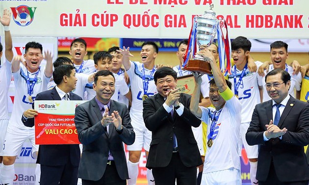 Bế mạc giải futsal cúp Quốc gia HDBank 2017