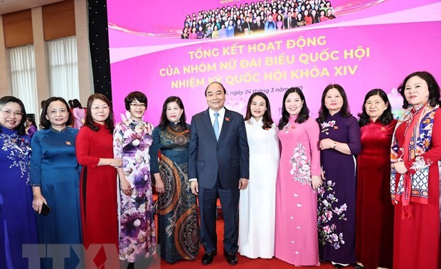 Các nữ đại biểu tham gia ngày càng tích cực vào các hoạt động của Quốc hội