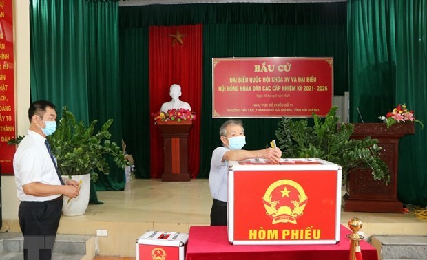 Tỉnh Hải Dương công bố kết quả bầu cử