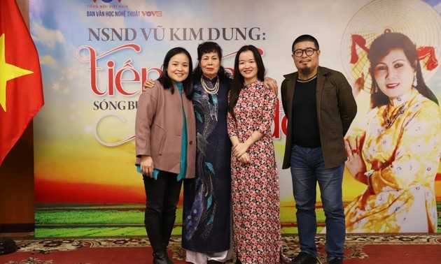 NSND Vũ Thị Kim Dung – “Giọng ngâm thơ vàng” qua đời ở tuổi 80