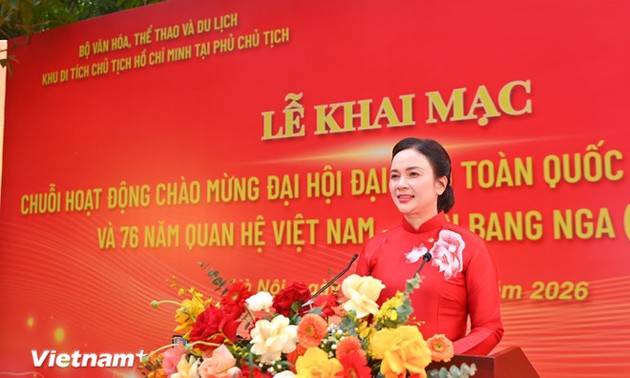 Khai mạc chuỗi trưng bày hoạt động chào mừng Đại hội đại biểu toàn quốc lần thứ XIV của Đảng Cộng sản Việt Nam