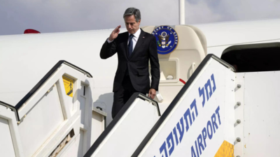 US Secretary of State Blinken lands in Israel