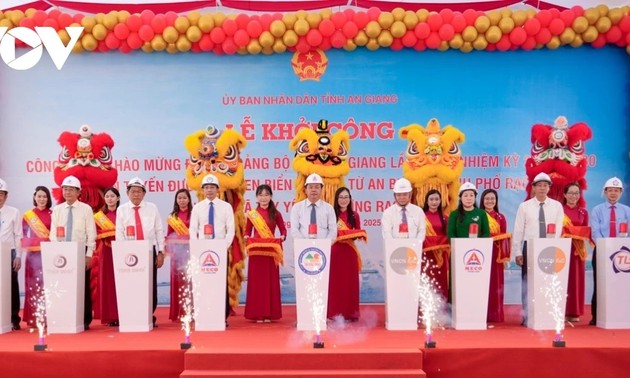 An Giang launches 171 million USD Rach Gia bay sea-crossing bridge