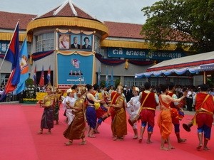 พิธีรำลึกครบรอบ๓๔ปีชัยชนะเหนือสงครามฆ่าล้างเผ่าพันธุ์พอลพต ในกัมพูชา