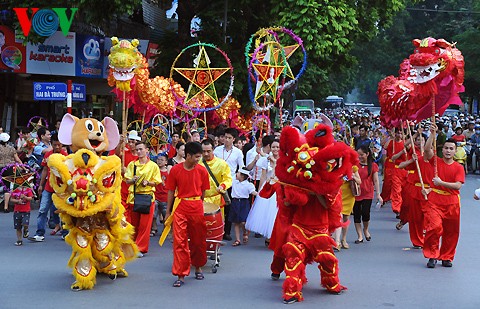 เทศกาลไหว้พระจันทร์ในกรุงฮานอย