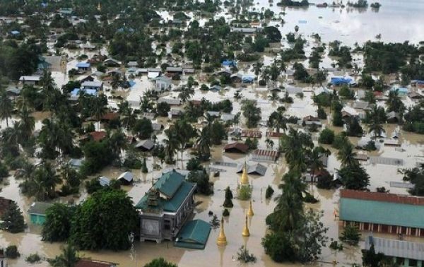 สถานการณ์ฝนตกและน้ำหลากในหลายประเทศในภูมิภาคเอเชีย