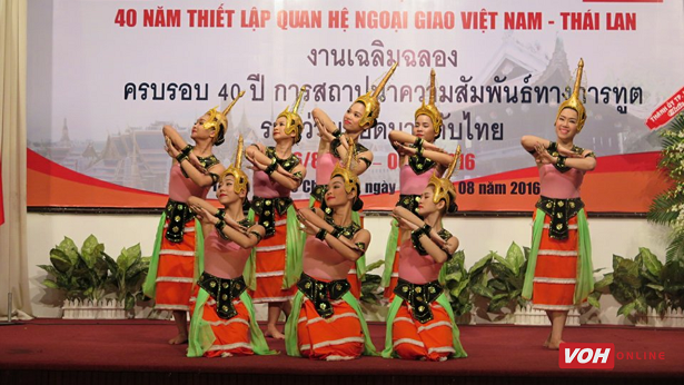 พิธีฉลองครบรอบ๔๐ปีการสถาปนาความสัมพันธ์ทางการทูตระหว่างเวียดนามกับไทยในนครโฮจิมินห์