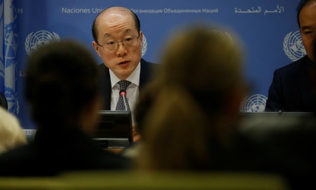 Up US, North Korea to ease tensions, not China: China UN envoy