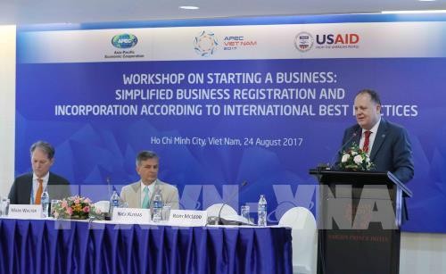 APEC workshop discusses simplifying business registration procedures