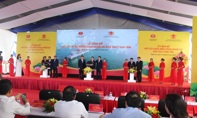 Nghe An Vissai international seaport inaugurated