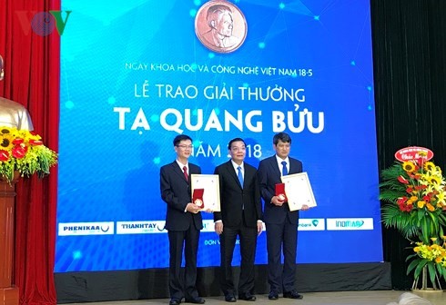 Ta Quang Buu Award 2018 presented