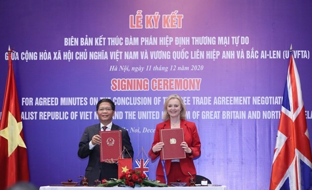 UK-Vietnam FTA to become effective from 23:00 on December 31