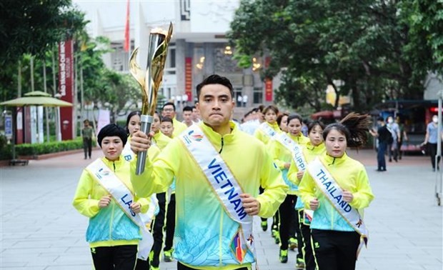 SEA Games 31 flame lighting ceremony held