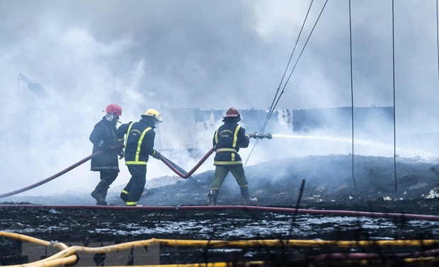 Cuba's worst ever fire brought under control after burning for 5 days at oil depot