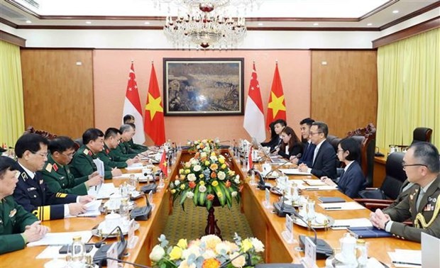 Vietnam, Singapore hold 14th defence policy dialogue