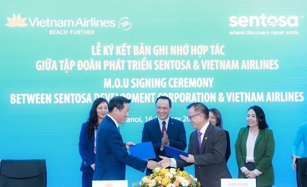 Vietnam Airlines, Singapore unveil tourism partnership initiative