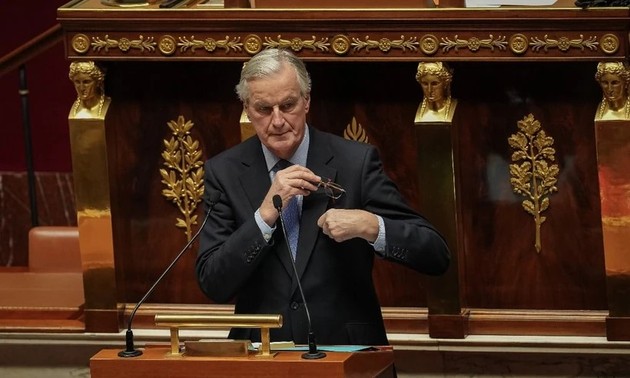 French Prime Minister Michel Barnier submits resignation letter to President