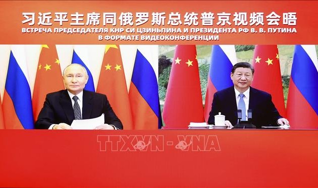 Chinese, Russian leaders hold online talks following US President Donald Trump’s inauguration