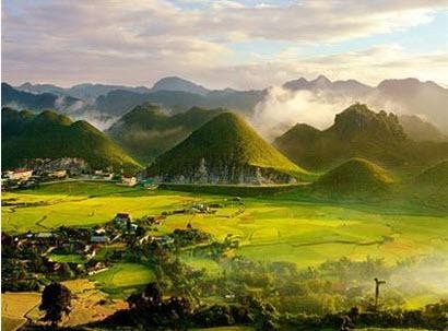 Noroeste de Vietnam, sitio recomendable para fines de año