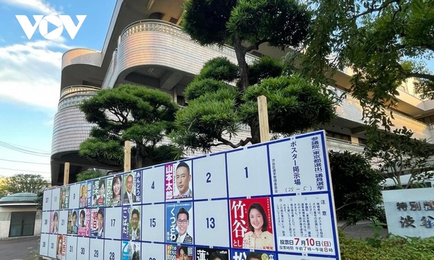 Comienzan a votar en los comicios de la Cámara Alta de Japón