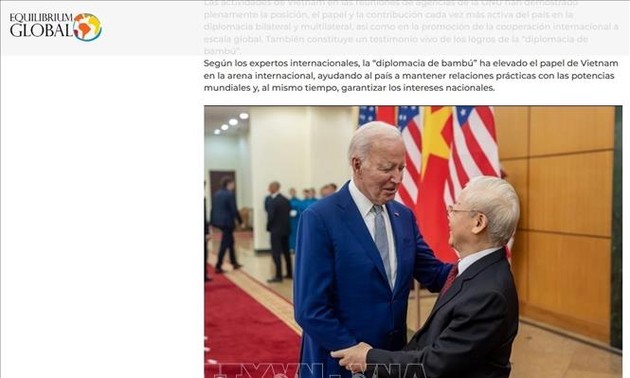 Prensa argentina pondera la política de “diplomacia del bambú” de Vietnam