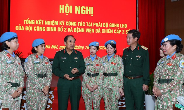 Efectúan conferencia sobre desempeño de fuerzas vietnamitas en misiones de mantenimiento de paz