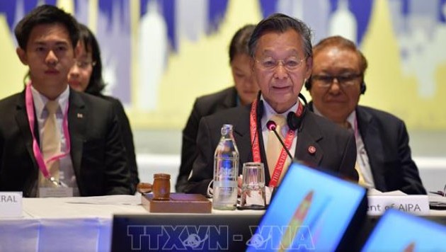 รองประธานสภาแห่งชาติ อวงจูลิว เข้าร่วมการพบปะระหว่างผู้นำไอป้ากับอาเซียน ณ ประเทศไทย