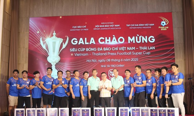 Super Press Cup- สัญลักษณ์แห่งความสามัคคีและมิตรภาพระหว่างสื่อเวียดนามและไทย