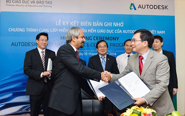 Autodesk, Inc offers Vietnam free learning software 