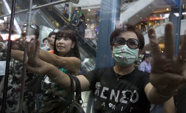 Thai protesters demand freedom and democracy