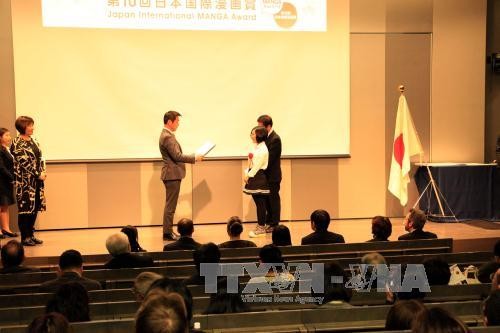 Vietnamese author wins silver at Japan manga awards