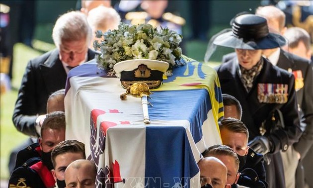 Britain bids farewell to Prince Philip at intimate funeral