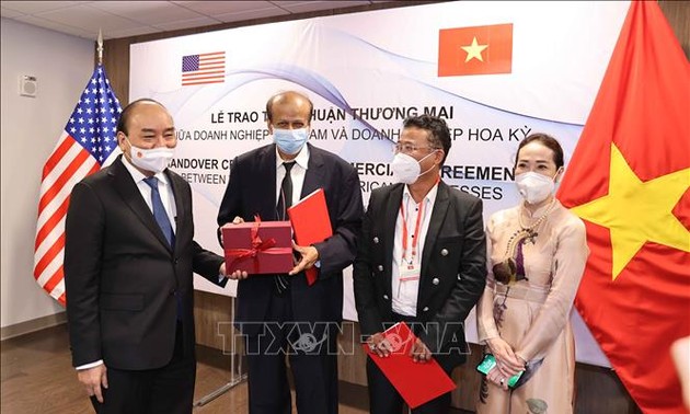 President witnesses US Quantum Group’s deal with Vietnamese joint venture