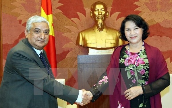 Vizeparlamentspräsidentin Nguyen Thi Kim Ngan trifft Delegation des Rechnungshofes Nepals