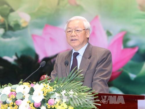 KPV-Generalsekretär Nguyen Phu Trong besucht Provinz Ha Tinh