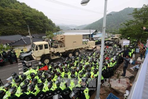 Raketenabwehrsystem THAAD in Südkorea wird in Betrieb genommen