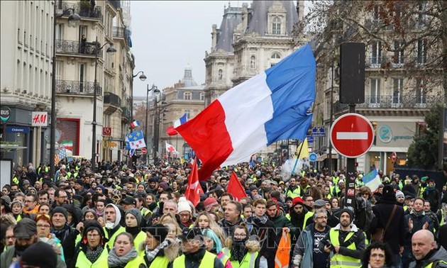 Erneute Gelbwesten-Demonstrationen in Frankreich