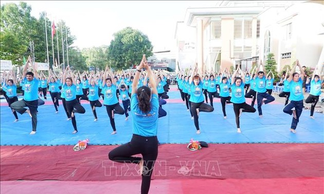 Fünfter internationaler Yoga-Tag: Yoga für ein grünes Leben