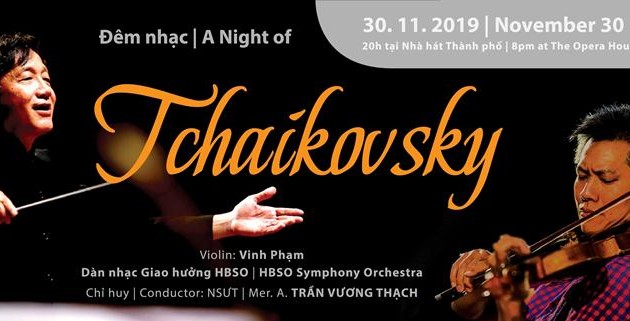 Tschaikowsky-Konzert in Ho Chi Minh Stadt