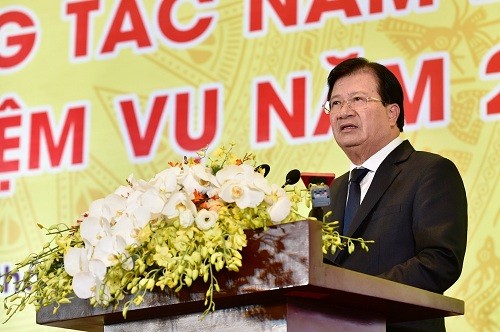 Bilanzkonferenz des vietnamesischen Bergbaukonzerns