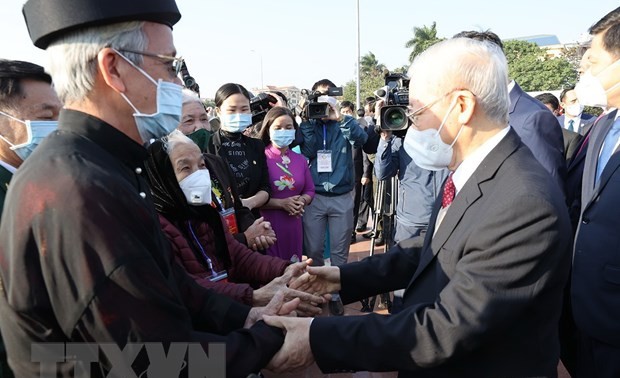 KPV-Generalsekretär Nguyen Phu Trong: Provinz Hung Yen soll patriotische Kampagnen verstärken