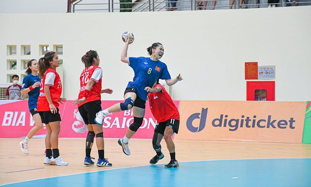 Nationales Sportfestival: Frauenmannschaft Hanois gewinnt Goldmedaille in Hallenhandball