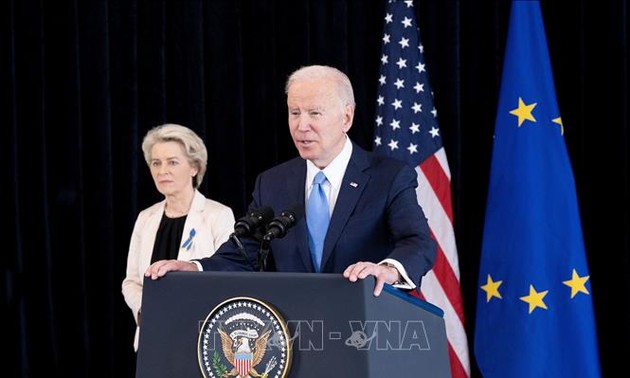 Biden und Ursula von der Leyen werden über saubere Energien und Lieferketten erörtern