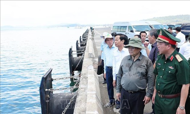 Premierminister Pham Minh Chinh überprüft die Lage in Phu Quoc