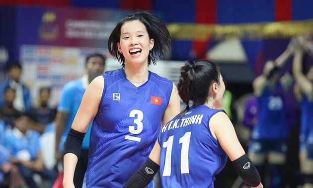 Vietnams Volleyballspielerin Thanh Thuy verabschiedet sich vom türkischen Klub