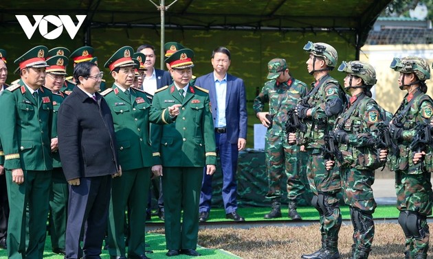 Der Premierminister überprüft die Arbeit der Brigade K3 in Hanoi