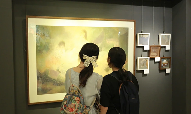 Ausstellung „Die Jugendzeit” der jungen Maler der drei Regionen 