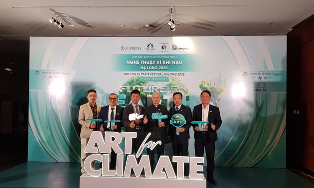 Kunstprogramm „Für das Klima” in Ha Long